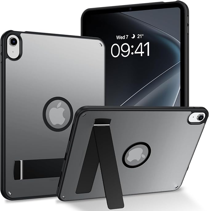 BENTOBEN Magnetic for iPad A16 Case with Invisible Stand (11th Generation 11 Inch 2025) iPad 10th Generation Case 10.9 inch 2022 Matte Slim Thin Protective Tablet Cover for iPad 11th/10th Gen Black