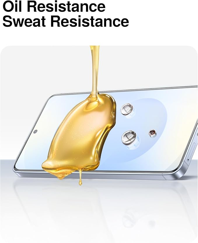 SmartDevil Tempered Glass for Samsung Galaxy S25 Screen Protector [3 Pack]  Fingerprint Unlock Compatible HD Anti-Glare 9H Scratch &amp SGS Impact Resistant Fast &amp Easy Smart Pull Box Bubble