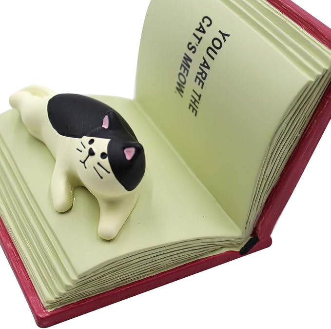 Cat on Book