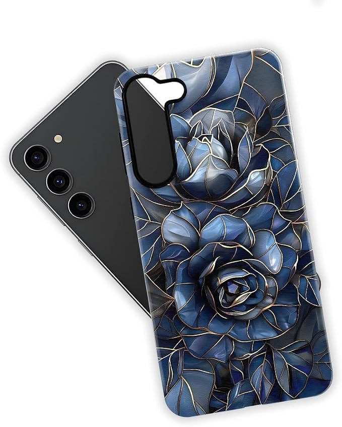 Rose Floral Stained Glass