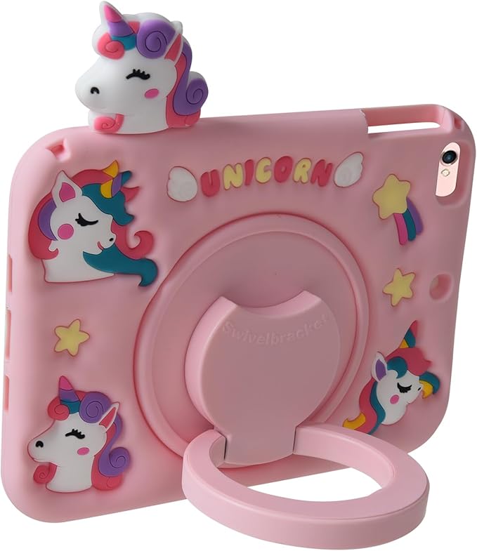 Cartoon Case for Samsung Galaxy Tab A8 10.5 2022MONEHOYSY Cute Soft Silicone Kickstand [Drop ProofShock ProofAnti Slip] Back Stand Cover Case for Kids Children Teens Girls Boys (House-2)