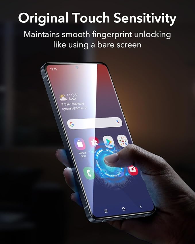 ESR Accessory Glass by Corning™ 3 Pack 9H+ Glass for Samsung Galaxy S26 Ultra Screen Protector Anti-Reflective Coating Military-Grade Protection Shatterproof &amp Durable UltraFit Tray﻿