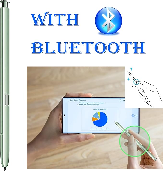 Note 20 S Pen(withBluetooth) Replacement for Samsung Galaxy Note 20 Note 20 Ultra 5G(EJ-PN980BBEGUS) Note 20 Ultra S Pen Stylus Pen(Mystic Green)