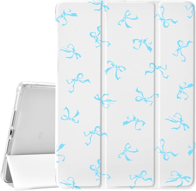 Blue White Bows