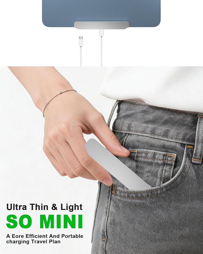 Magnetic Wireless Charger for iPad 10th Generation iPad (A16) Only 18W Fast Charging Smart Connector Alloy Wireless Charging Pad with USB-C Cord Cable