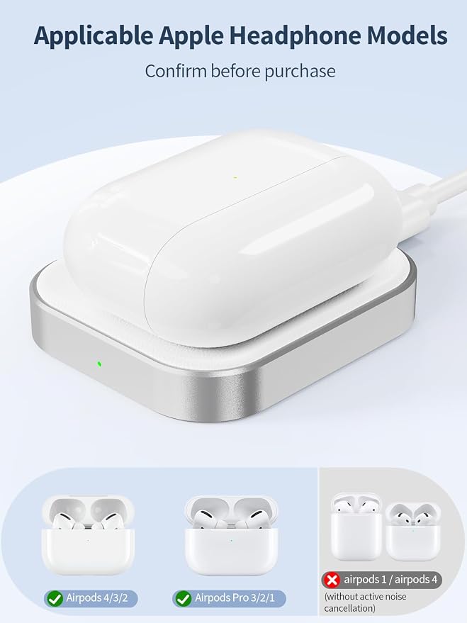Aluminum(White)-for AirPods