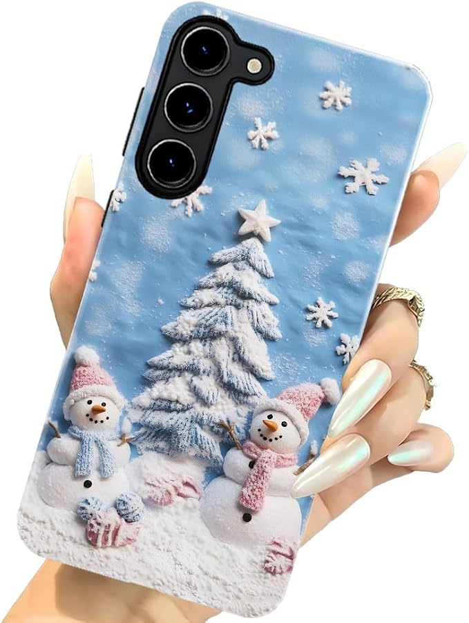 Snowman Winter Christmas Tree