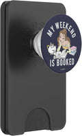 Disney Beauty and The Beast Belle My Weekend is Booked PopSockets PopWallet for MagSafe