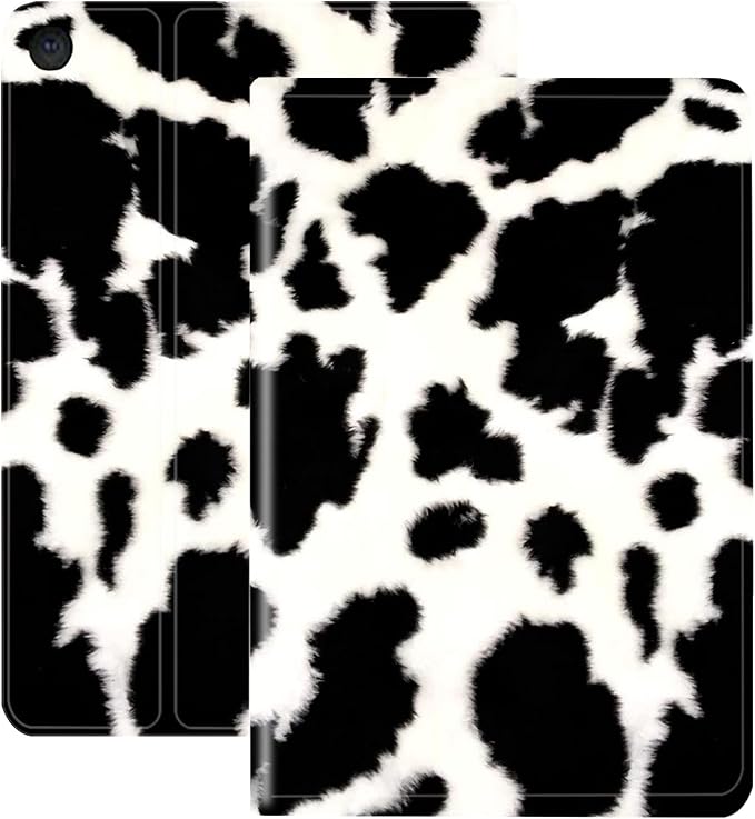 Black and White Cow Print