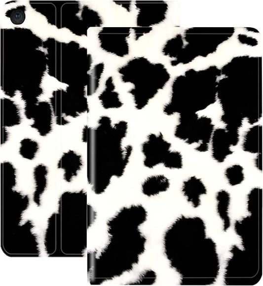 Black and White Cow Print