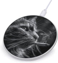Cat Smoking Phone Charger Magnetic Charging Pad Anti-Slip with USB Cable