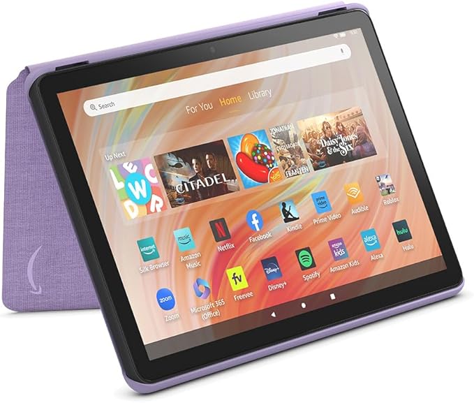 Amazon Fire HD 10 Tablet Protective Cover (Only compatible with 13th generation tablet 2023 release) - Lilac