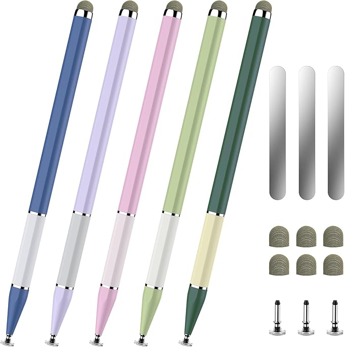 Pink/Purple/Blue/Light Green/Dark Green