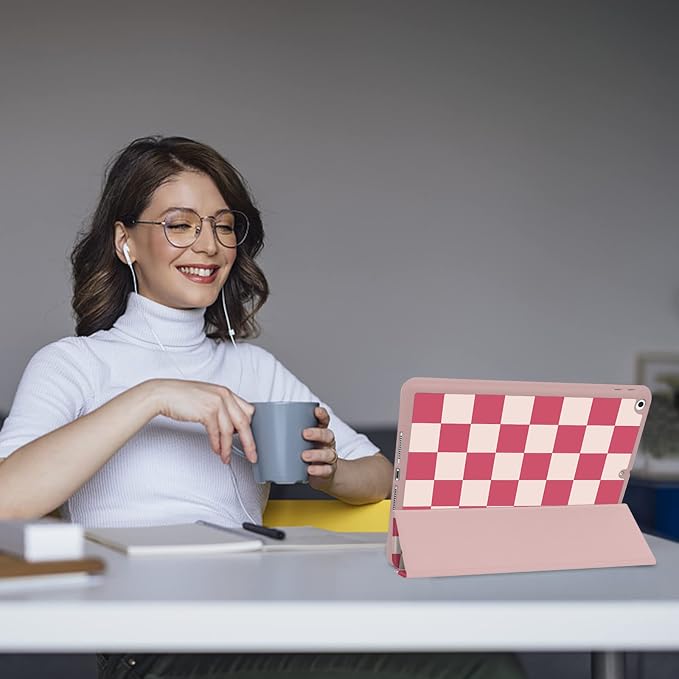 Pink Checkered