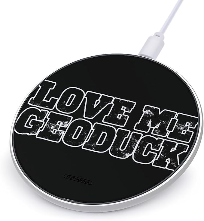 Love Me Geoduck Phone Charger Magnetic Charging Pad Anti-Slip with USB Cable