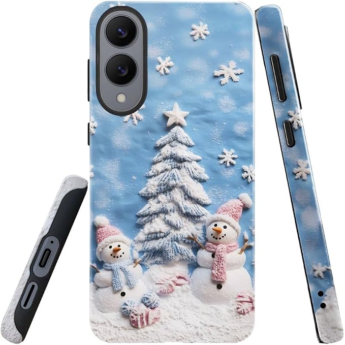 Snowman Winter Christmas Tree