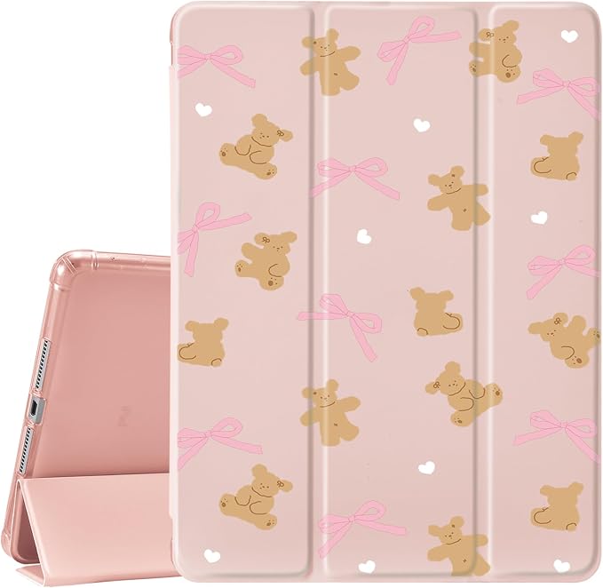 Pink Bow Bear