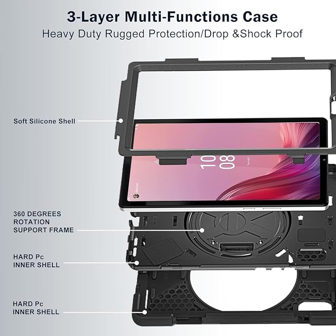 Lenovo Tab M9 9.0 inch Case-Black