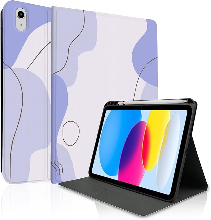 A Abstract Purple