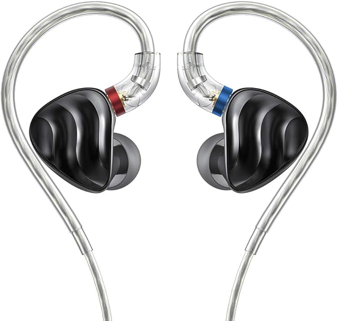 FIIO FH3 HiFi Earphones 3 Drivers (1 Dynamic + 2 Knowles BA) in-Ear Earphones High Resolution Bass Sound High Fidelity for Smartphone/PC/Tablet