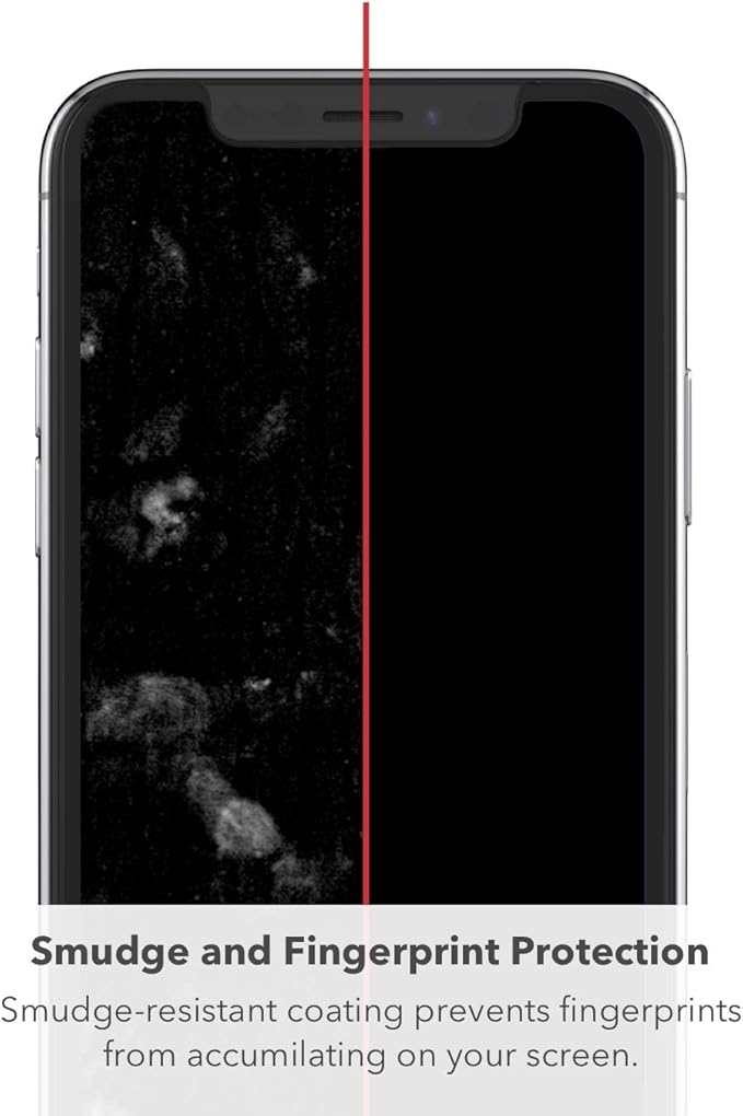 ZAGG Glass+ Screen Protector for iPhone 11 Pro Max – High-Definition Tempered Glass – InvisibleShield Impact &amp Scratch Protection