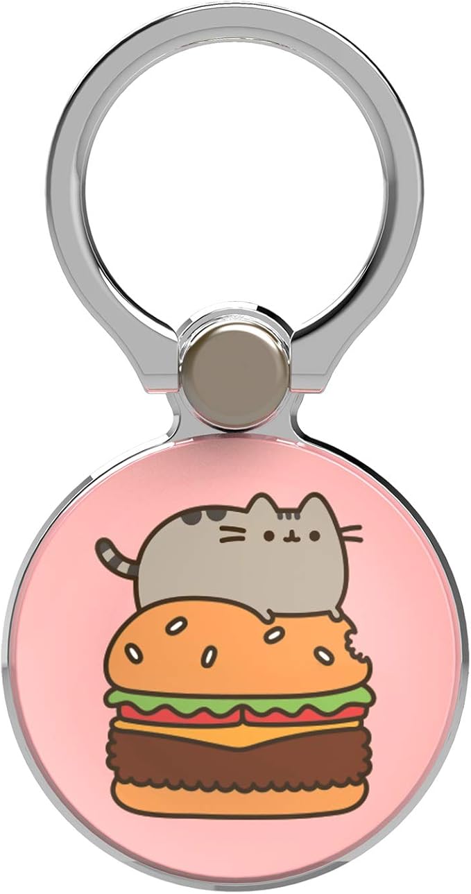 Pusheen on a Burger