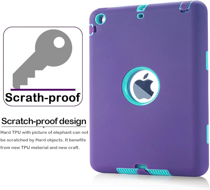Purple/Light Green