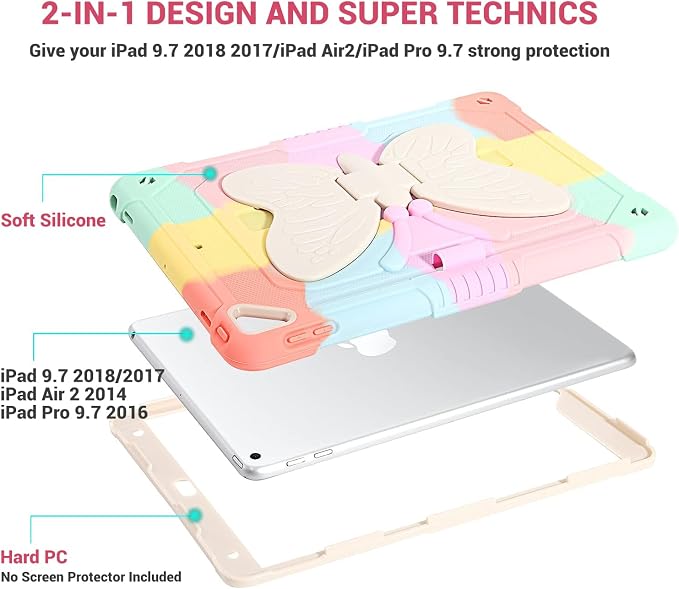 iPad 9.7 Case-Pink