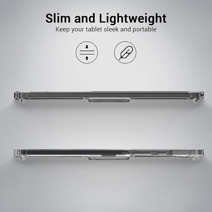 #Clear w/ Stand