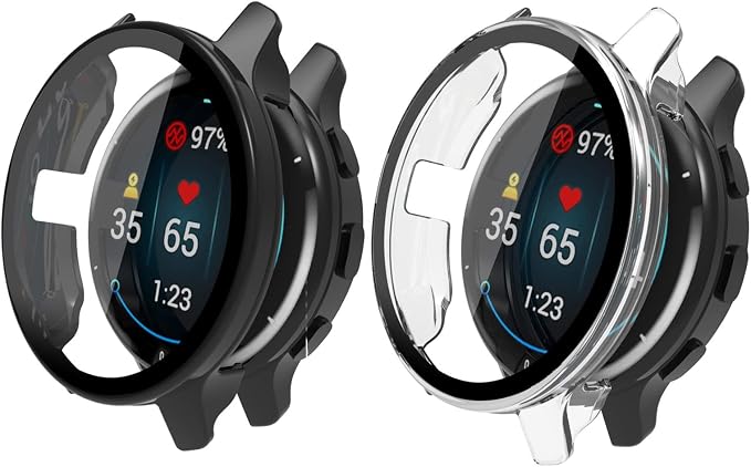 2 pack-Transparent+Black
