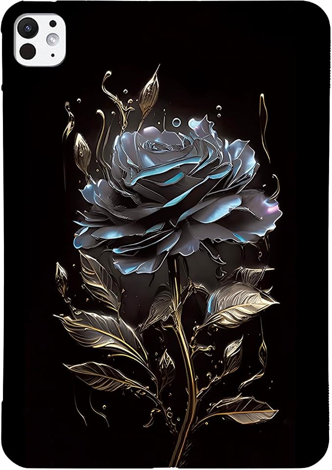 7_Black Flower