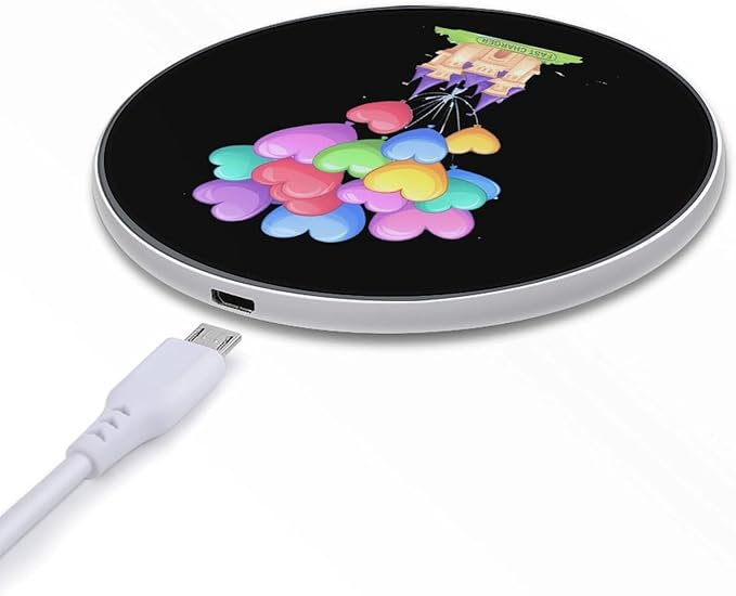 Castle Kingdom Wireless Charger Anti-Slip Wireless Charging Pad Slim Charger Mat for Men Women