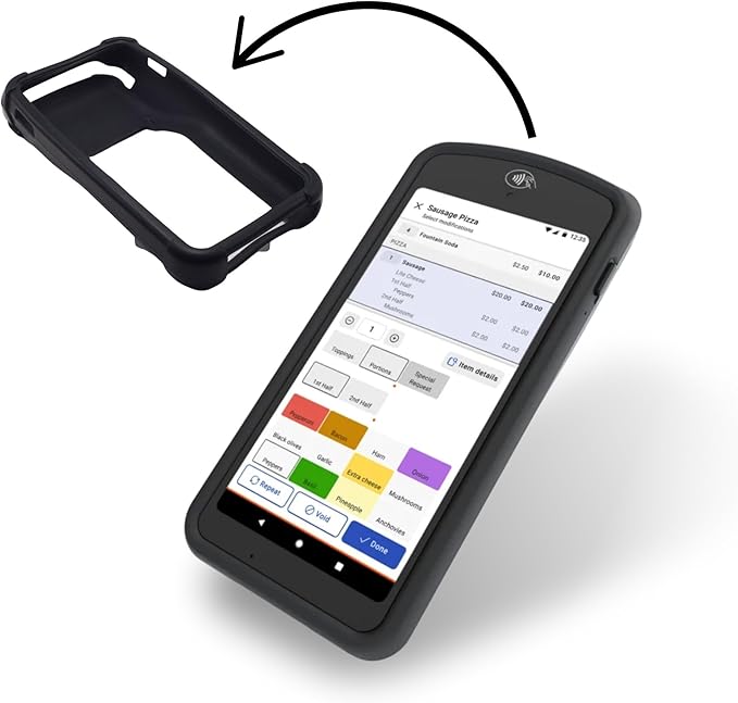 Toast Handheld Case | Silicone Case Cover for Toast Go 2 POS