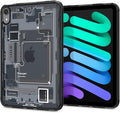 Spigen for iPad mini 7 Case A17 Pro (2024) 8.3 Inch Ultra Hybrid iPad mini 7th/6th Generation Case (2024/2021) Zero One Black