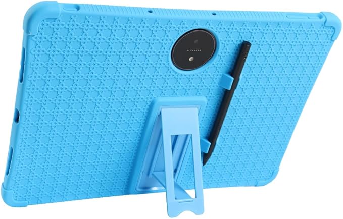 4 Thicken Cornors Shockproof Silicon Cover Case Compatible with Fro TCL NxtPaper 11 Plus 11.5 (9469x) Tablet Folding Stand Protective Pencil Full Protection ((TCL NxtPaper 11 Plus 11.5(9469x) Blue))