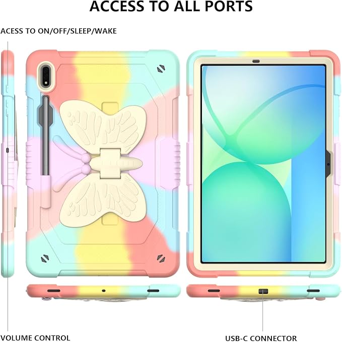 Galaxy Tab S10 Lite Case-Colorful