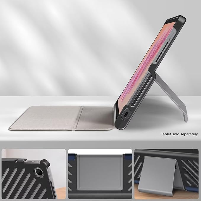 Sahara - Venture Series Folio Case for Lenovo Tab Plus 11.5 Scorpion Black (TB00426)