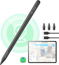 ESR Geo Digital iPad Pencil Findmy Compatible with Apple iPad 2018-2026with Easy Shortcuts for Apple iPad A16/10/9/8 &amp Air 13/11 &amp Pro 12.9/13/11 &amp Mini 7/6/5Black(No Wireless Charging)