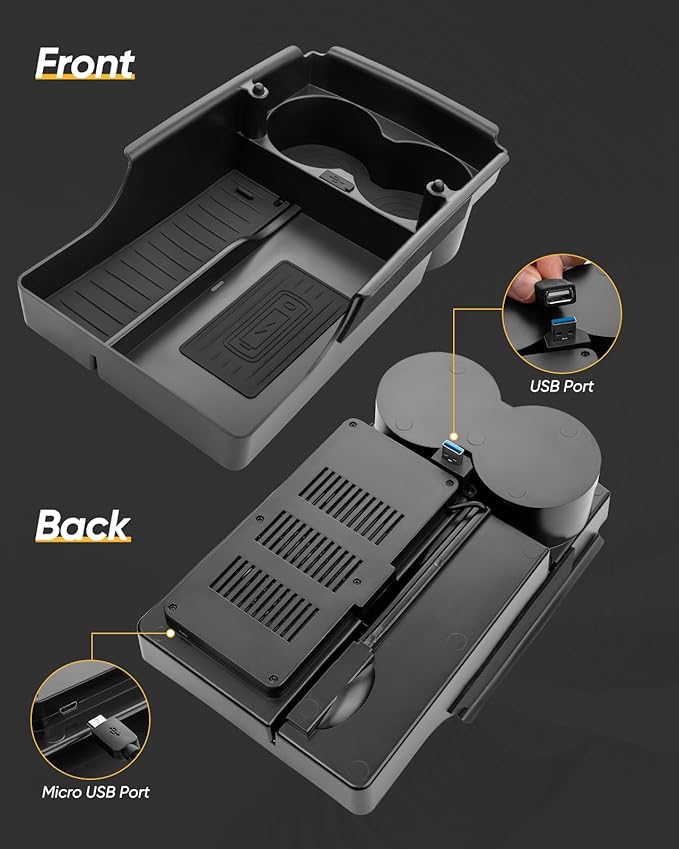 CARxion® for Model S &amp Model X Wireless Charger (2016-2019 OEM Car Accessories)