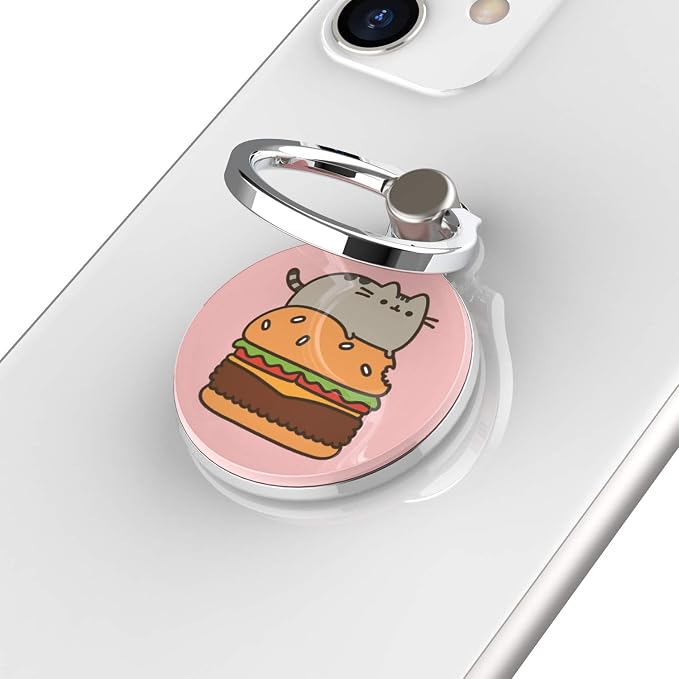 Pusheen on a Burger