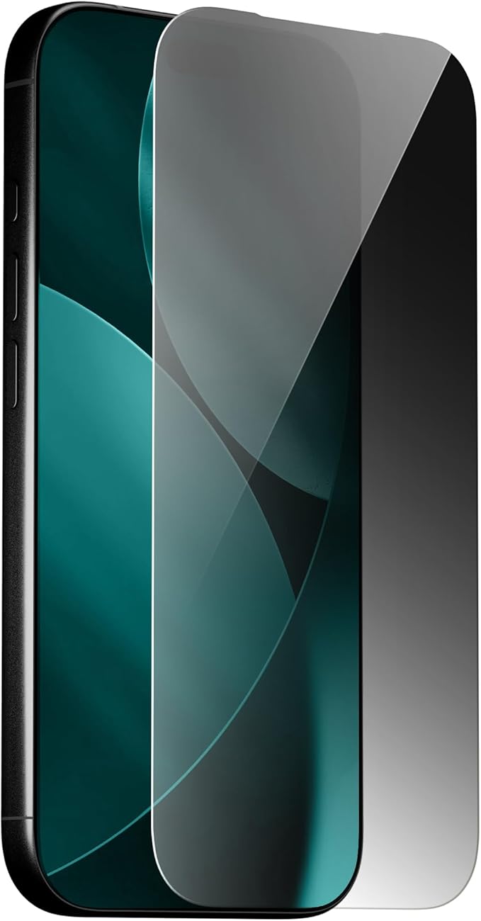 Mous Privacy Screen Protector Compatible with iPhone 17 Pro Max Anti-Spy Tempered Glass Film Shatterproof with Easy Installation Tool