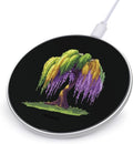 Mardi and Gras Tree Wireless Charger Anti-Slip Wireless Charging Pad Slim Charger Mat for Men Women