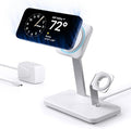 ESR for 25W 3-in-1 Magsafe Charger Stand Made for Apple-Certified Magnetic Wireless Charger 15W Charging Station for iPhone 17/16/15/14/13 Apple Watch/AirPods Pro Phone-Cooling Charger White