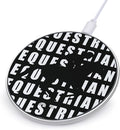 Equestrian Ride Horse Racing Phone Charger Magnetic Charging Pad Anti-Slip with USB Cable