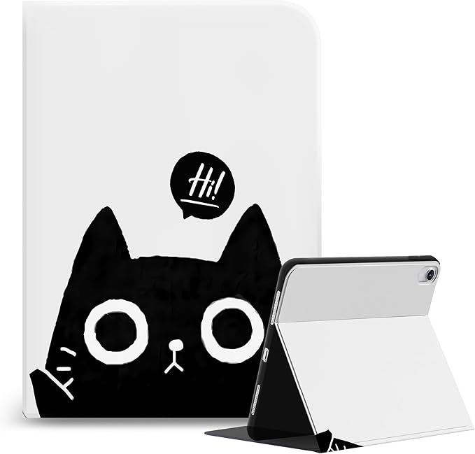 White- Black Cat Big