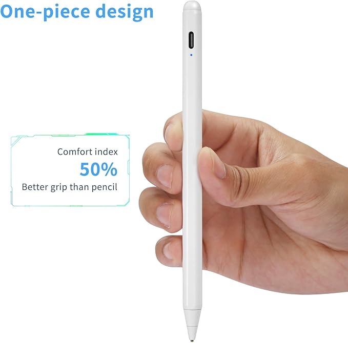 Chromebook Flip 2-in-1 Touchscreen Laptop Stylus Pen Active Pen Digital Capacitive Stylus for ASUS Chromebook Flip 2-in-1 Laptop Stylus with Ultra Fine TipTouch-Control and RechargeableWhite