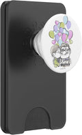 Disney Pixar Up Carl Ellie Kiss with Balloons PopSockets PopWallet for MagSafe