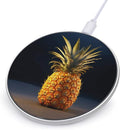 Pineapple Fruit Wireless Charger Fast Wireless Charging Pad with USB Cable 10W Anti-Slip Magnetic Wireless Charger Portable Slim Charger Puck Travel Charging Station
