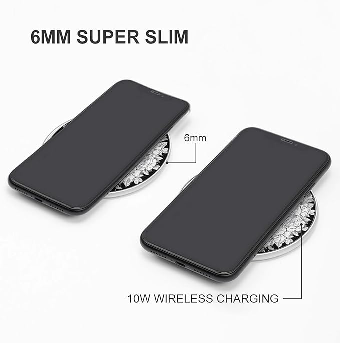 Lion God Khonsu Phone Charger Magnetic Charging Pad Anti-Slip with USB Cable