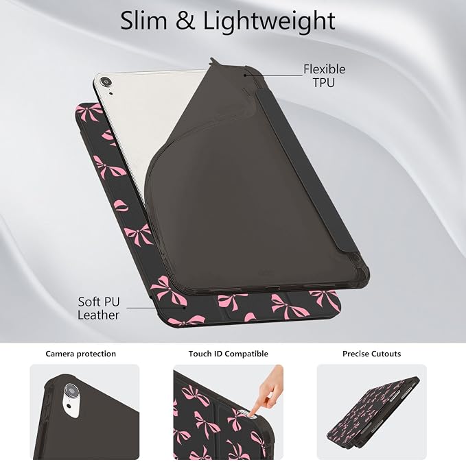 Black Pink Bows